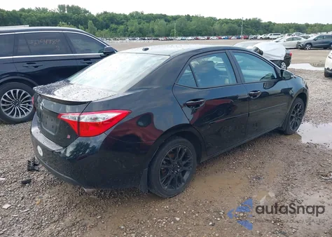 2016 Toyota Corolla S W/Special Edition Pkg из США, поврежденный, VIN 2T1BURHE2GC520671